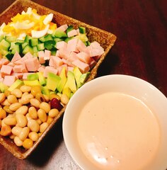 サラダをメインに 絶品コブサラダドレッシング レシピ 作り方 By Kaocook 楽天レシピ サラダをメインに 絶品コブサラダドレッシング レシピ 作り方 By Kaocook 楽天レシピ